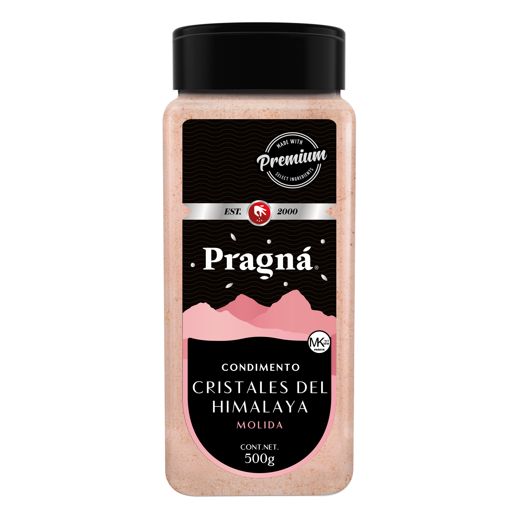 MINI PRAGNA CRISTALES DEL HIMALAYA MOLIDA 500G